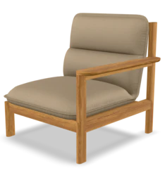 Felloe Right Arm Module - Teak Arm - Image 2
