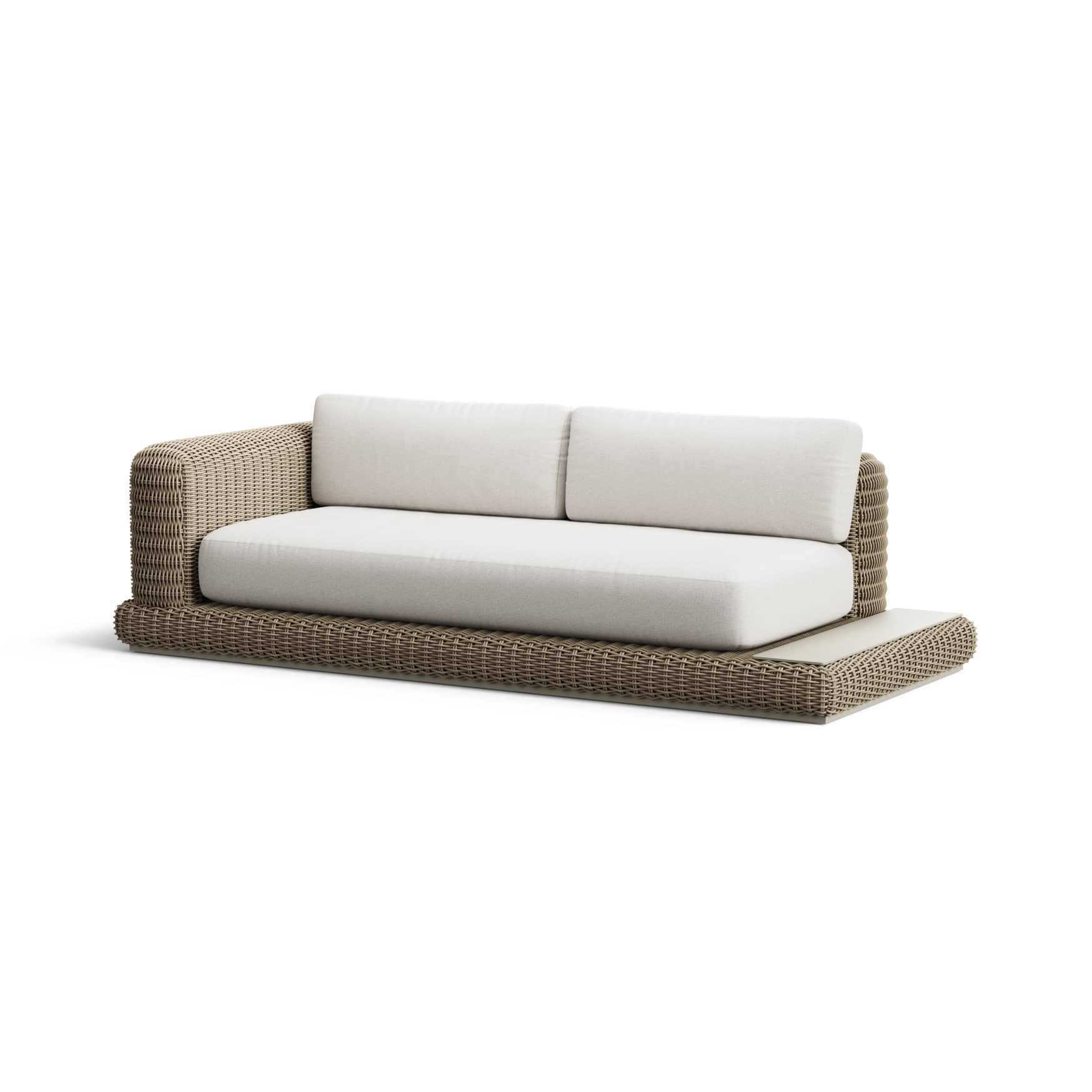 Roundabout Sofa with Side Table